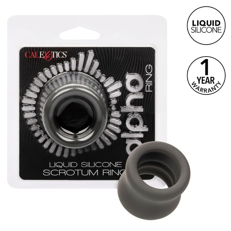 Comprar CALEXOTICS Alpha Anillo Doble Negro – Diseño Elegante Para Mayor Estimulación-Noxtic