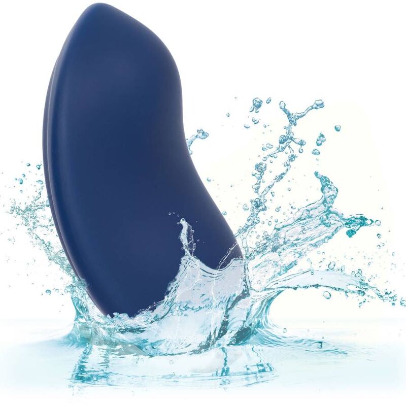 Comprar CALEXOTICS Cashmere Velvet Curve Azul – Vibrador Recargable Con Diseño Ergonómico Para Placer Sensorial-Noxtic