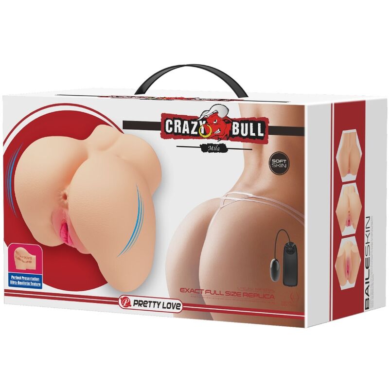 CRAZY BULL Vibrador Mila – Diseño Realista Para Experiencia Sensorial Única