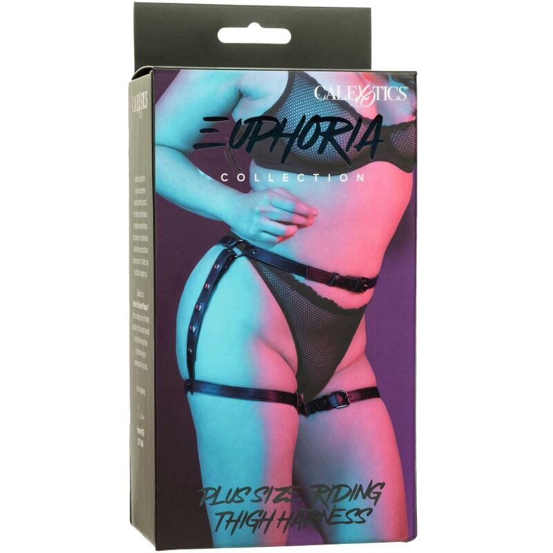 Comprar CALEXOTICS Arnés De Muslo Euphoria Talla Grande – Diseño Versátil Para Placer Intimo Con Estilo-Noxtic