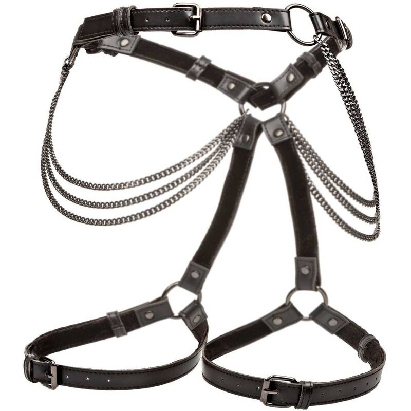 Comprar CALEXOTICS Euphoria Arnés De Muslo Cadena – Diseño Elegante Para Exploración Confiada Del Placer-Noxtic