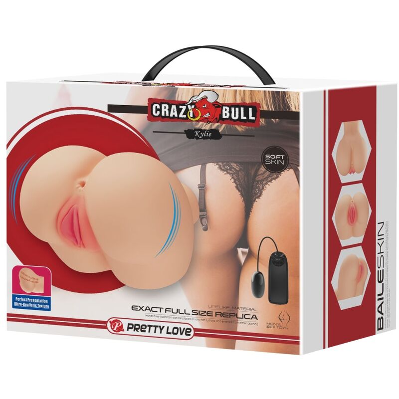 Comprar CRAZY BULL Vibrador Kylie – Diseño Realista Para Placer Sensorial-Noxtic