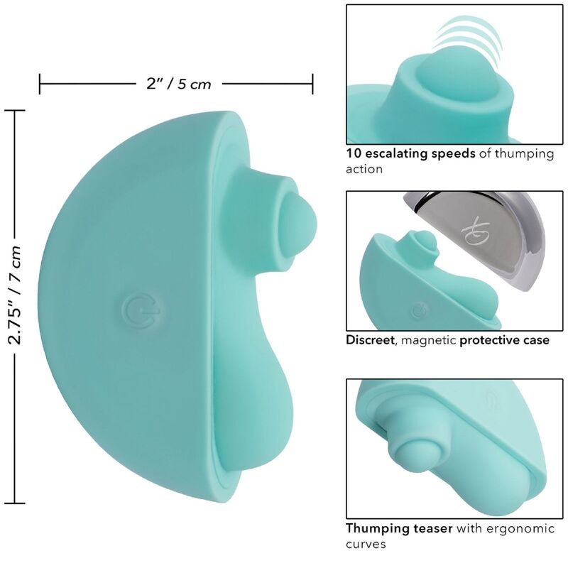 Comprar CALEXOTICS Ovation Acclaim Estimulador Verde Agua – Diseño Ergonómico Para Placer Personalizado-Noxtic