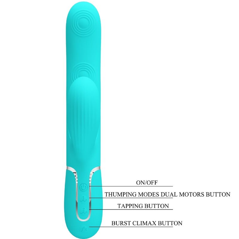 Comprar Pretty Love Perlita Vibrador Punto G 3 En 1 – Vibrador Multifunción Con 7 Modos Para Placer Personalizado-Noxtic
