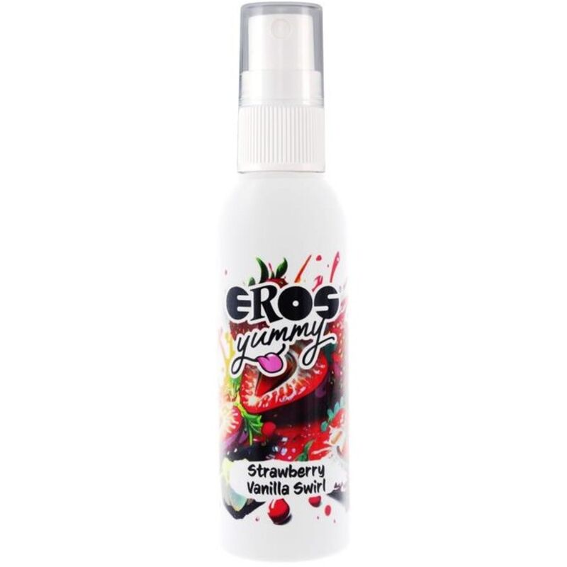 Comprar EROS Yummy Spray Corporal Fresa Vainilla 50 ML – Spray Con Sabor Para Una Experiencia Sensorial Deliciosa-Noxtic