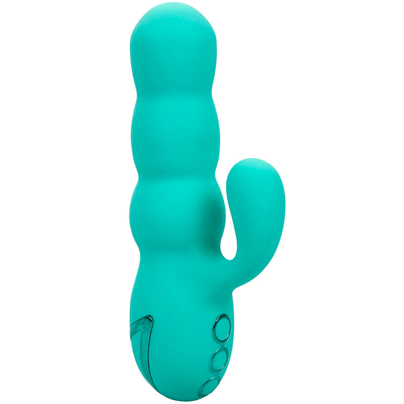 Comprar CALEXOTICS Del Mar Diva Vibrador Rabbit Verde Agua – Vibrador Recargable Con Diseño Lúdico Y Funcionalidad Mejorada-Noxtic