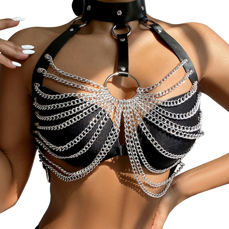 Comprar SUBBLIME Arnés De Pecho Con Cadenas – Diseño Elegante Para Libertad Sensual-Noxtic