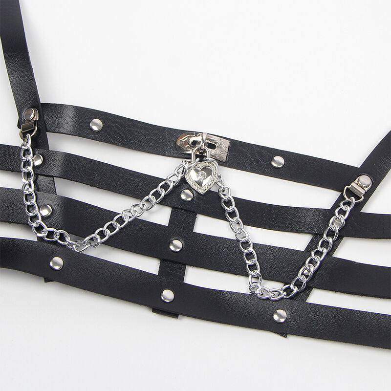 Comprar SUBBLIME Arnés Corset Con Detalle De Cadenas – Diseño Elegante Para Resaltar Tu Belleza-Noxtic