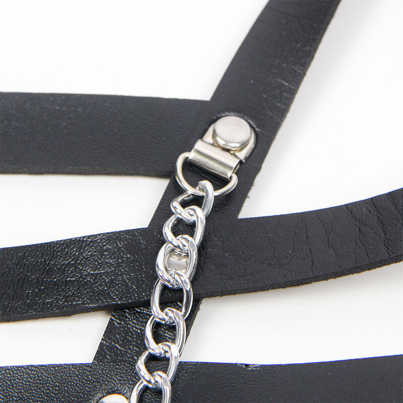 Comprar SUBBLIME Arnés Corset Con Detalle De Cadenas – Diseño Elegante Para Resaltar Tu Belleza-Noxtic