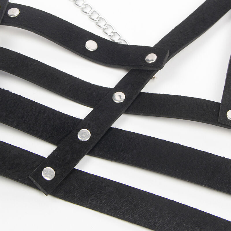 Comprar SUBBLIME Arnés Corset Con Detalle De Cadenas – Diseño Elegante Para Resaltar Tu Belleza-Noxtic