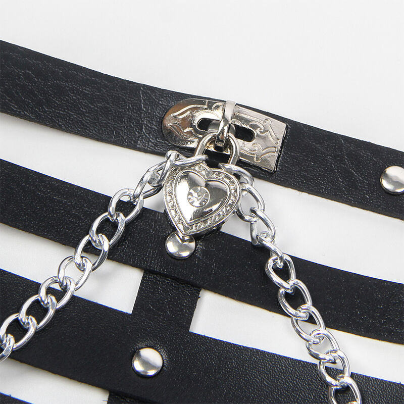 Comprar SUBBLIME Arnés Corset Con Detalle De Cadenas – Diseño Elegante Para Resaltar Tu Belleza-Noxtic