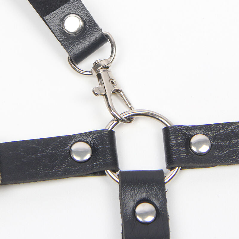 Comprar SUBBLIME Arnés Con Tirantas Detalle Cadenas Talla Única – Diseño Elegante Para Libertad Sensual-Noxtic