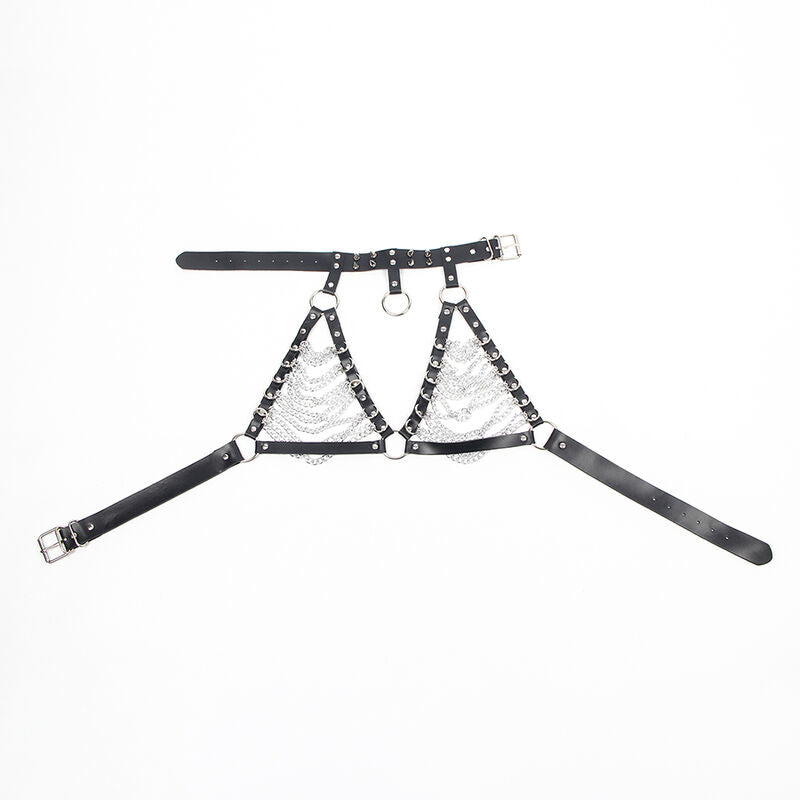 Comprar SUBBLIME Arnés Sujetador y Collar Con Cadenas Talla Única – Diseño Elegante Para Comodidad y Estilo-Noxtic