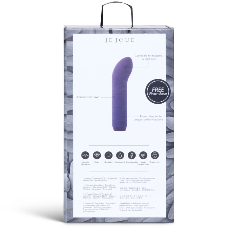 Comprar JE JOUE Bala Vibradora Lila – Diseño Ergonómico Para Estimulación Efectiva-Noxtic