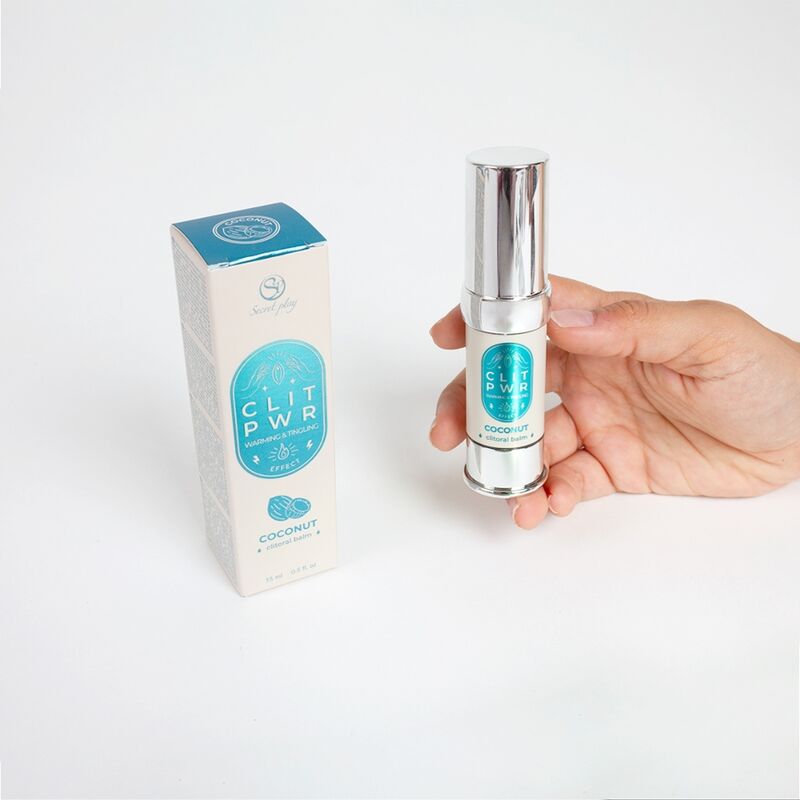 SECRET PLAY Clit Pwr Bálsamo De Clítoris Coco – Estimulante Con Fórmula Natural Para Sensaciones Únicas