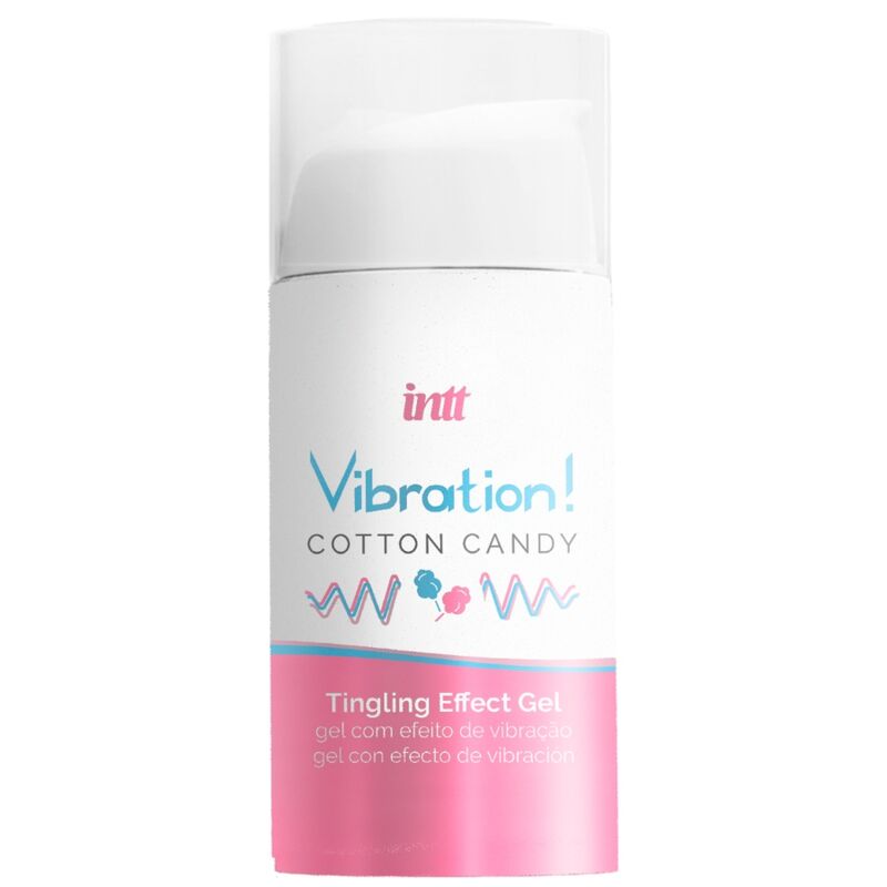 Comprar INTT Gel Vibrador Algodón de Azúcar 15 ml – Estimulante Intenso Con Aroma Delicioso Para Placer Sensual-Noxtic