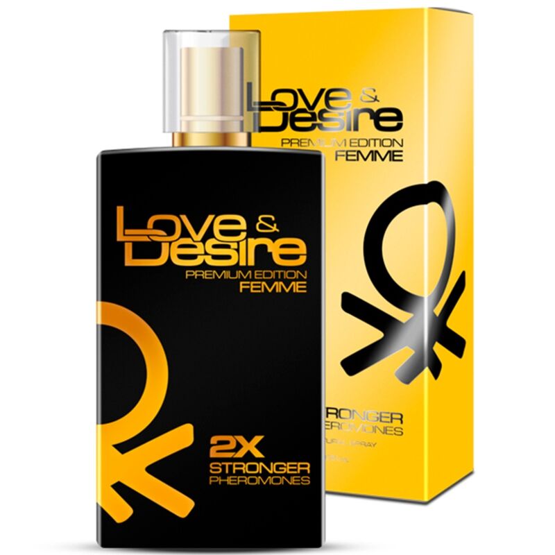 Comprar EURO1SEX Love&Desire Gold Perfume 100 Ml – Perfume Con Feromonas Para Realzar Atractivo Personal-Noxtic