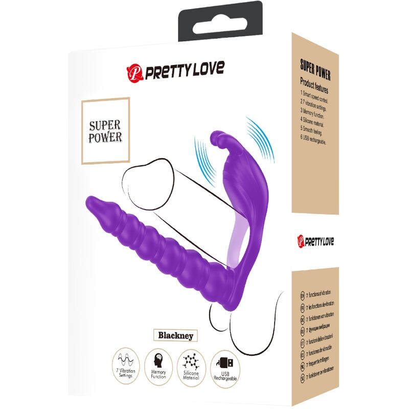 Pretty Love Blackney Anillo Vibrador Lila – Diseño Ergonómico Para Placer Mejorado