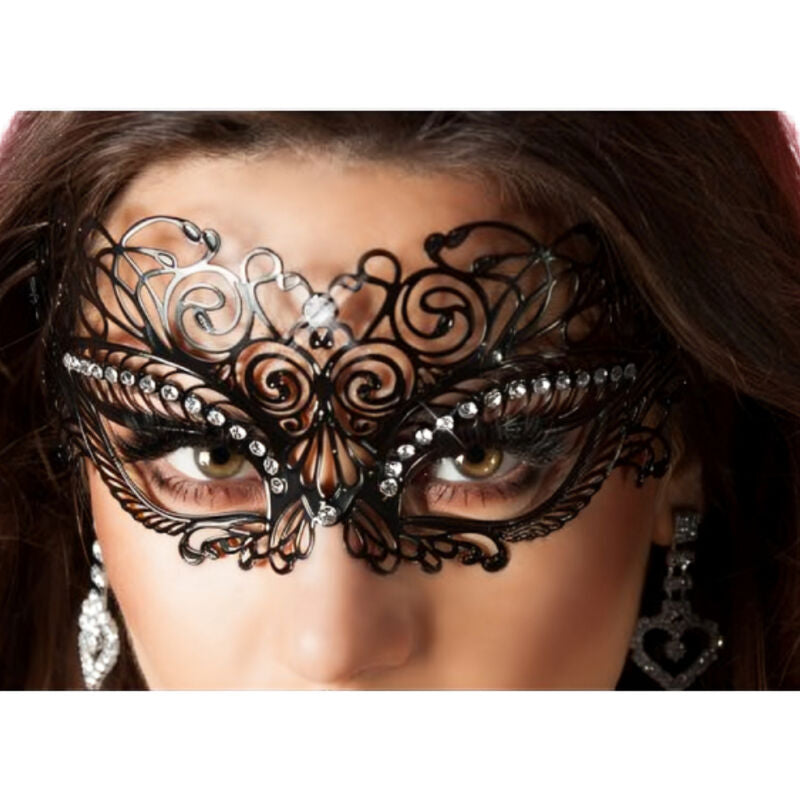 Comprar CHILIROSE CR 3706 Máscara Antifaz Negro – Accesorio Elegante De Latón Para Estilo Y Seducción-Noxtic