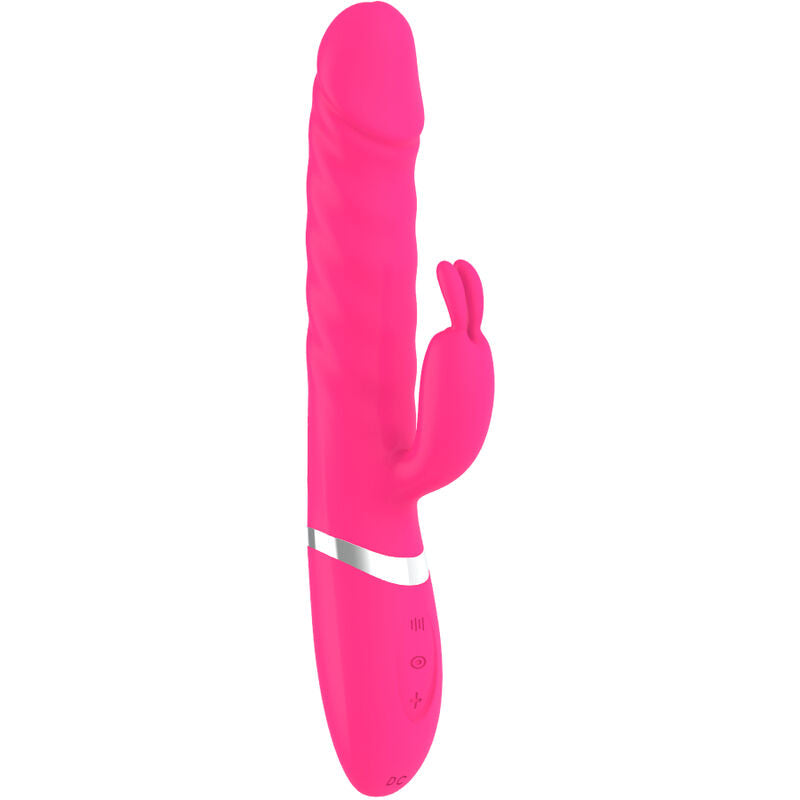 Comprar ARMONY Nasty Dildo Vibrador Rabbit Fucsia – Vibrador Recargable Con Diseño Elegante Para Placer Sensorial-Noxtic