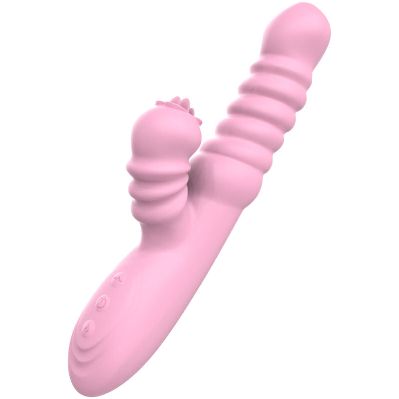 ARMONY Vibrador Multifunción Rosa – Estimulador Con Efecto Calor Para Placer Variado