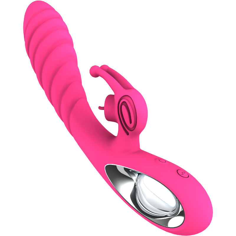 Comprar Armony Vicky Vibrador Rabbit Fucsia – Diseño Ergonómico Para Placer Sensorial-Noxtic