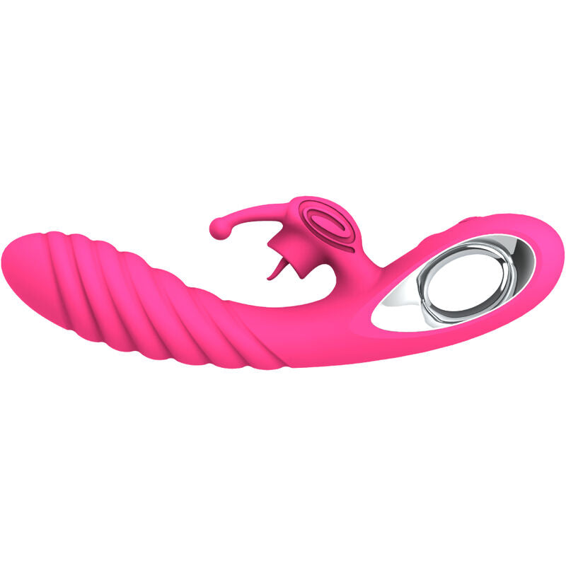 Comprar Armony Vicky Vibrador Rabbit Fucsia – Diseño Ergonómico Para Placer Sensorial-Noxtic