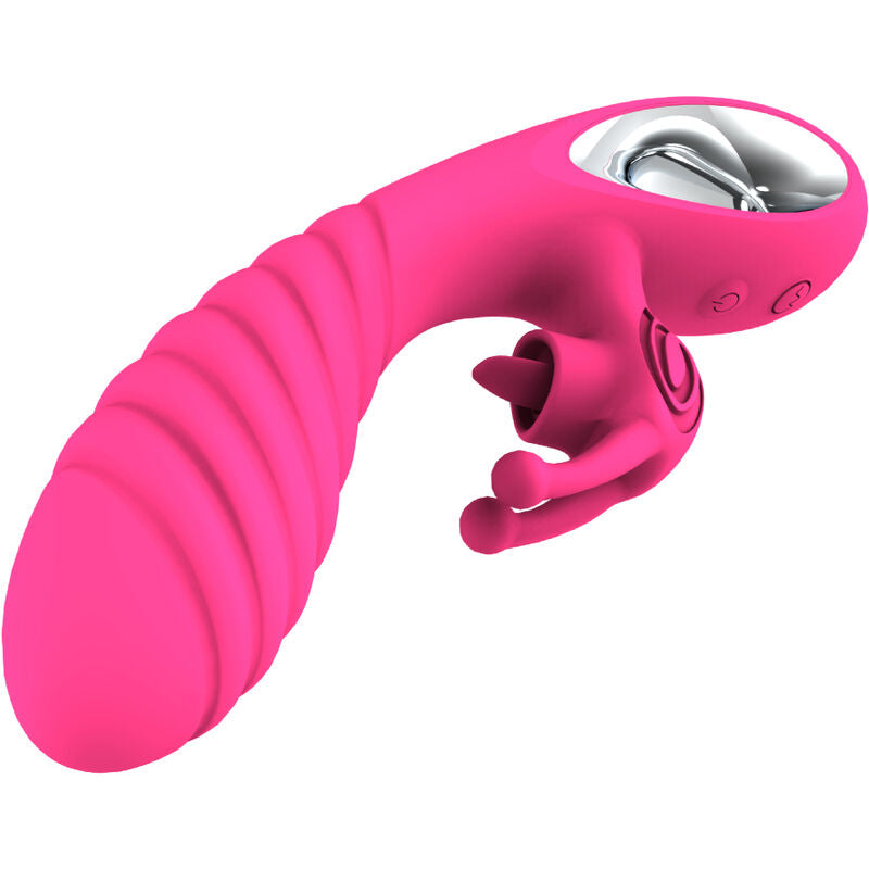 Comprar Armony Vicky Vibrador Rabbit Fucsia – Diseño Ergonómico Para Placer Sensorial-Noxtic