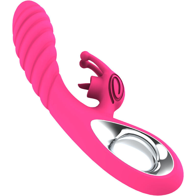 Comprar Armony Vicky Vibrador Rabbit Fucsia – Diseño Ergonómico Para Placer Sensorial-Noxtic