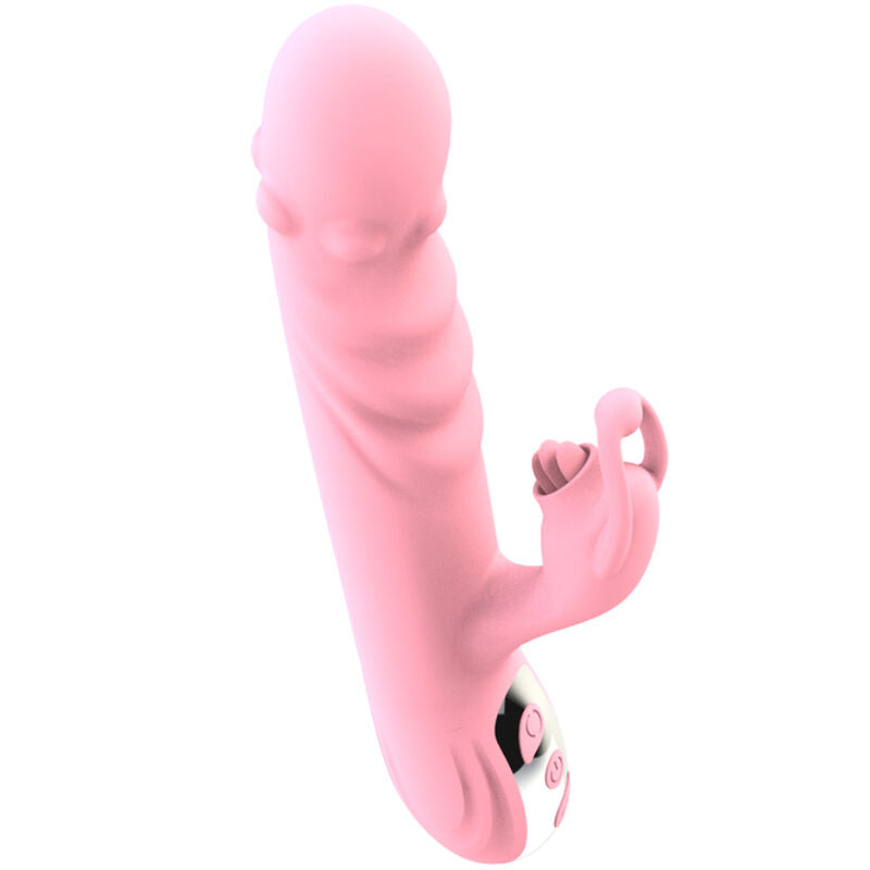 Comprar Armony Fully Tongue Vibrador Rosa – Estimulador Recargable Con Efecto Calor y Diseño Ergonómico-Noxtic
