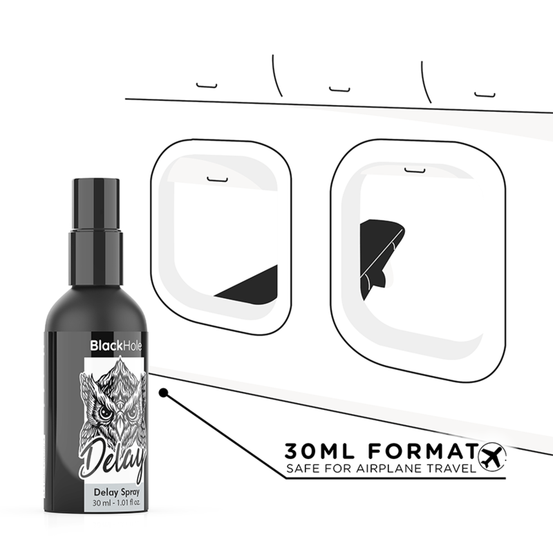 Comprar BLACK HOLE Spray Retardante Study Forte 30 Ml – Prolonga Tu Tiempo De Disfrute Con Comodidad Y Confianza-Noxtic