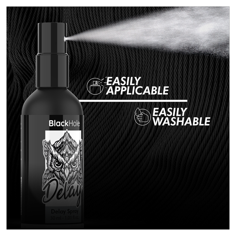 Comprar BLACK HOLE Spray Retardante Study Forte 30 Ml – Prolonga Tu Tiempo De Disfrute Con Comodidad Y Confianza-Noxtic