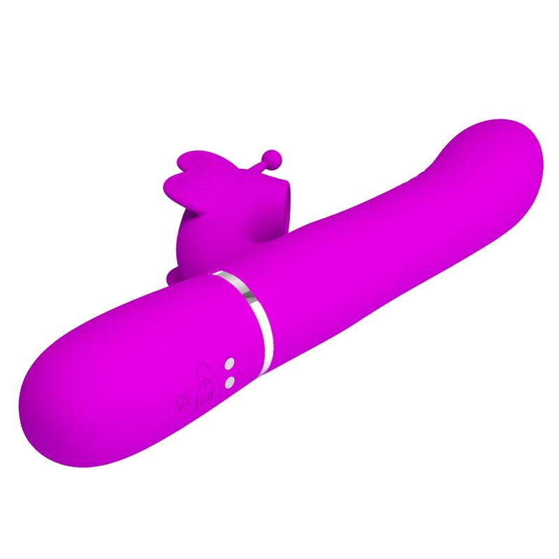 Comprar Pretty Love Vibrador Rabbit Multifunción 4 en 1 Fucsia – Diseño Ergonómico Para Experiencias Únicas-Noxtic