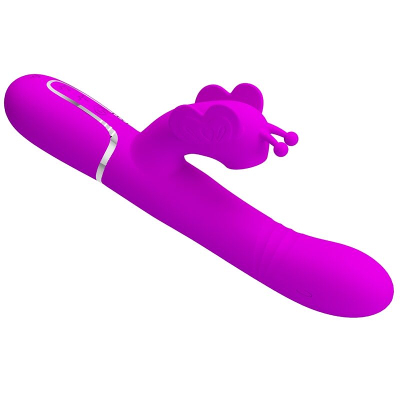 Comprar Pretty Love Vibrador Rabbit Multifunción 4 en 1 Fucsia – Diseño Ergonómico Para Experiencias Únicas-Noxtic