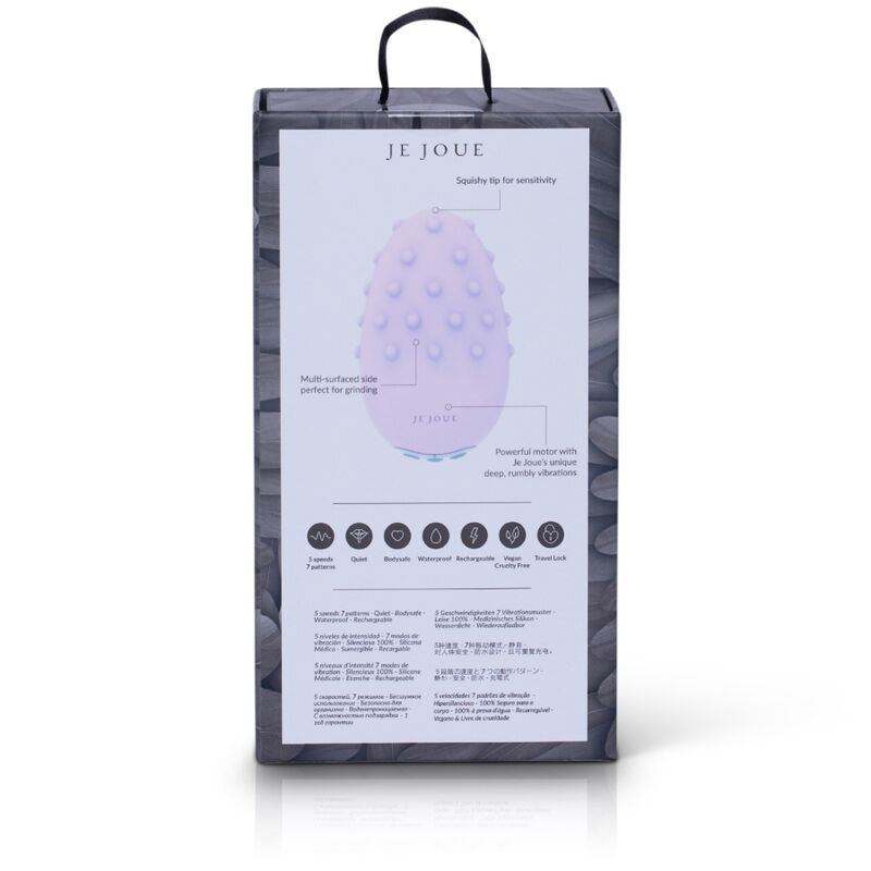 Comprar JE JOUE Masajeador Mimi Deux Lila – Vibrador Recargable Con Diseño Innovador De Doble Superficie-Noxtic
