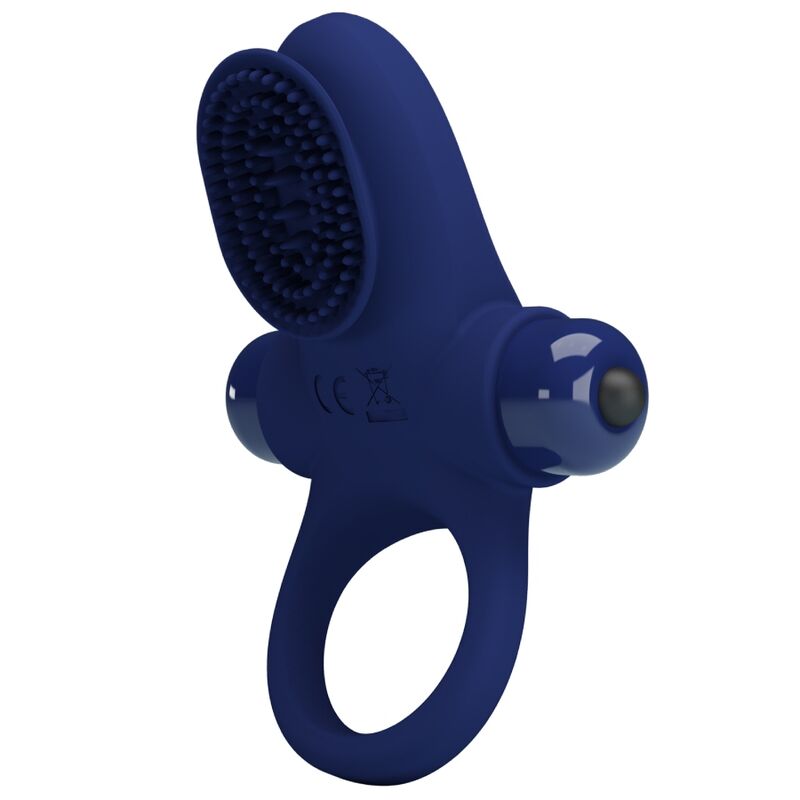 Comprar PRETTY LOVE Palle Anillo Con Vibración Azul – Estimulador Confortable Para Placer Intenso-Noxtic