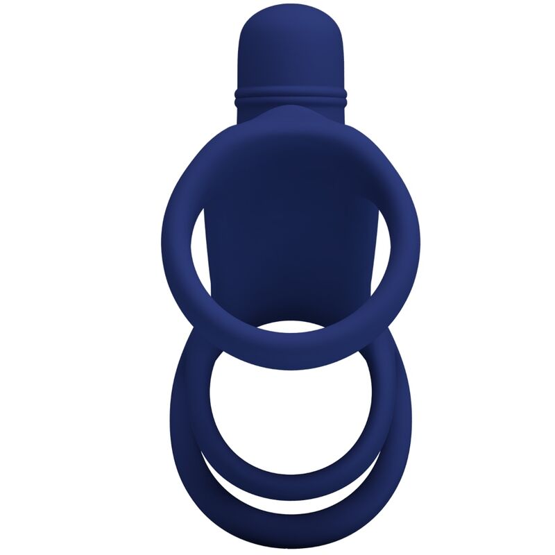 Comprar PRETTY LOVE Elish Anillo Vibrador Azul – Diseño Ergonomico Para Placer Sensible-Noxtic
