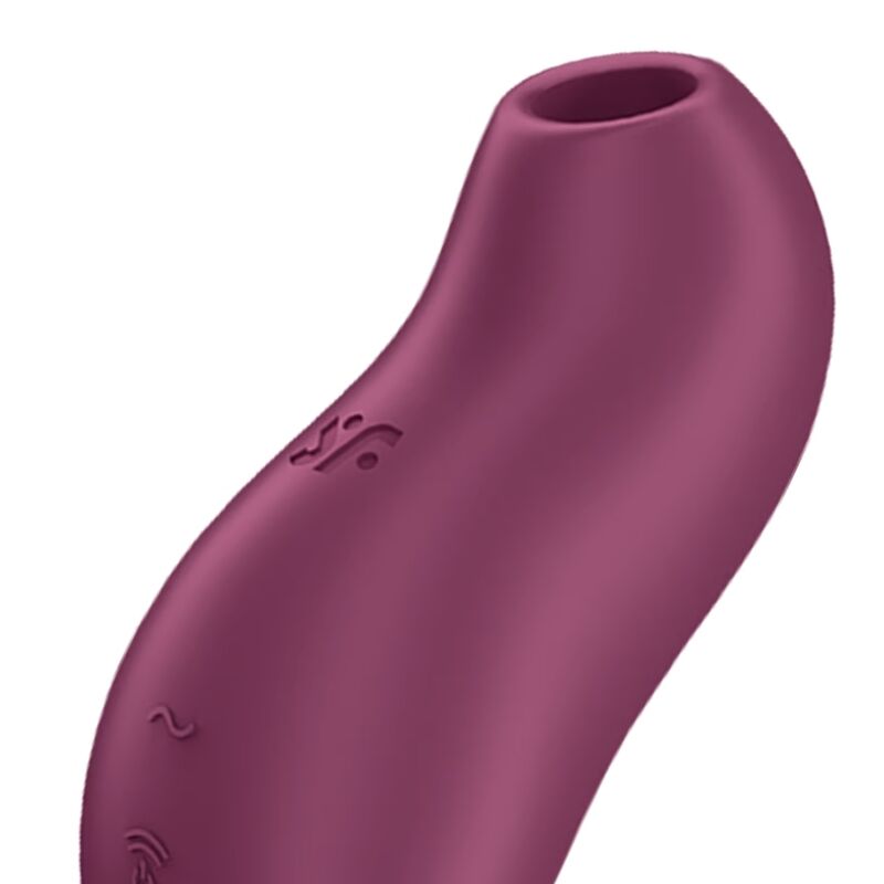 SATISFYER - POCKET PRO 1 GARNET CLITORIS STIMULATOR
