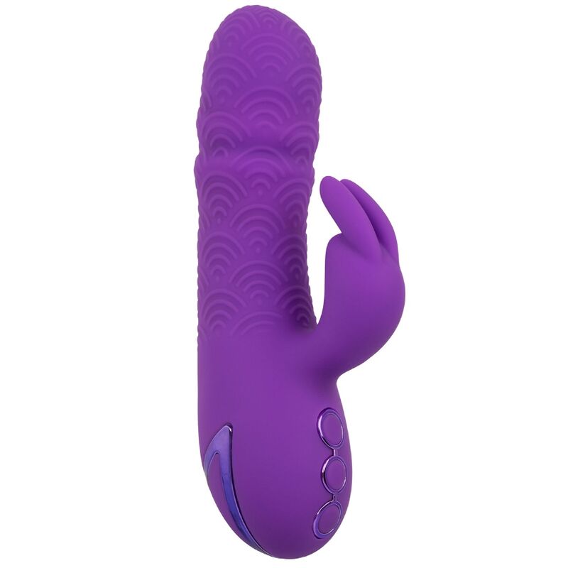 Comprar CalExotics Manhattan Beach Marvel Vibrador Rabbit Morado – Diseño Inspirado En Playa Para Placer Intenso-Noxtic
