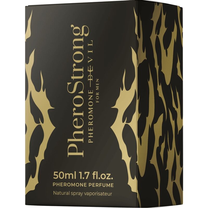 Comprar PHEROSTRONG Perfume Devil Para Hombre 50 ml – Fragancia Atractiva Con Feromonas Para Dejar Huella-Noxtic