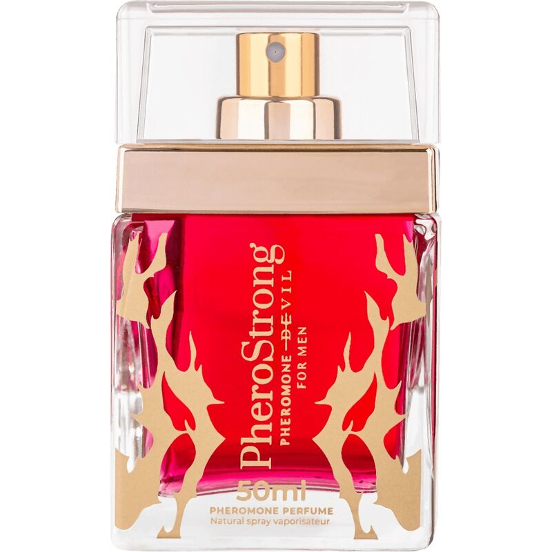 Comprar PHEROSTRONG Perfume Devil Para Hombre 50 ml – Fragancia Atractiva Con Feromonas Para Dejar Huella-Noxtic