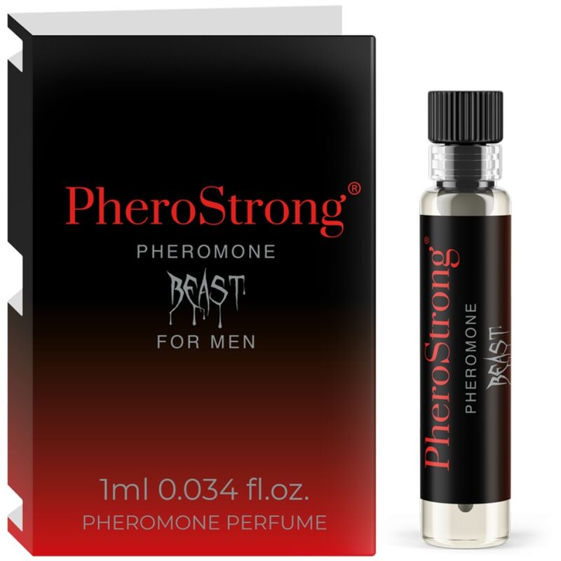 Comprar PHEROSTRONG Perfume Con Feromonas Beast Para Hombre 1 ML – Fragancia Aromática Que Aumenta Tu Atractivo-Noxtic