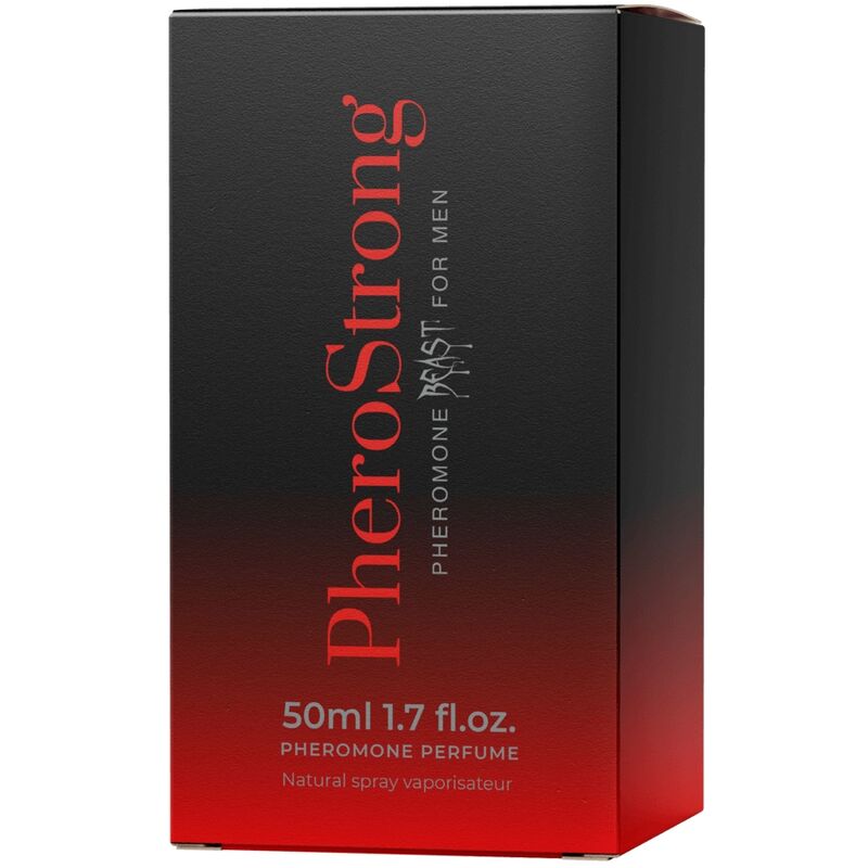Profumo ai feromoni PHEROSTRONG Beast per uomo 50 ml – Fragranza seducente che lascia un'impressione duratura