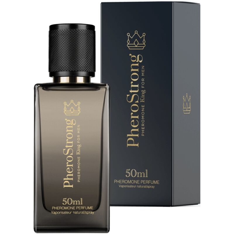 Comprar PHEROSTRONG Perfume King Para Hombre 50 Ml – Aroma Intenso Con Feromonas Para Atraer Atención-Noxtic