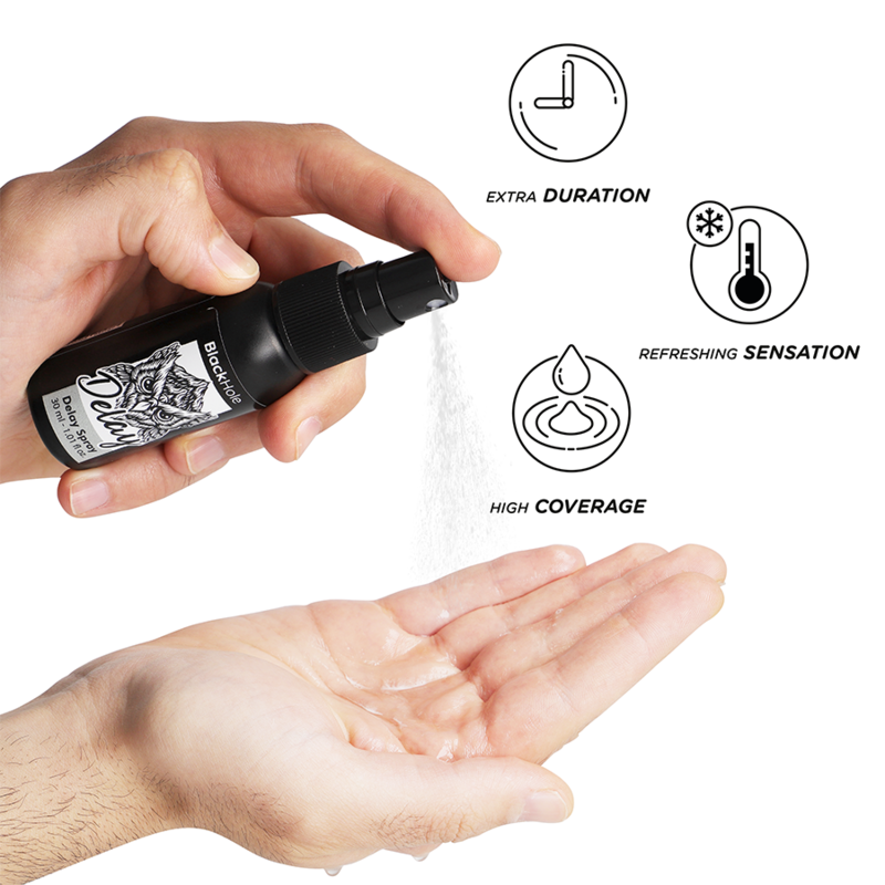 Comprar BLACK HOLE Spray Retardante Study Forte 30 Ml – Prolonga Tu Tiempo De Disfrute Con Comodidad Y Confianza-Noxtic