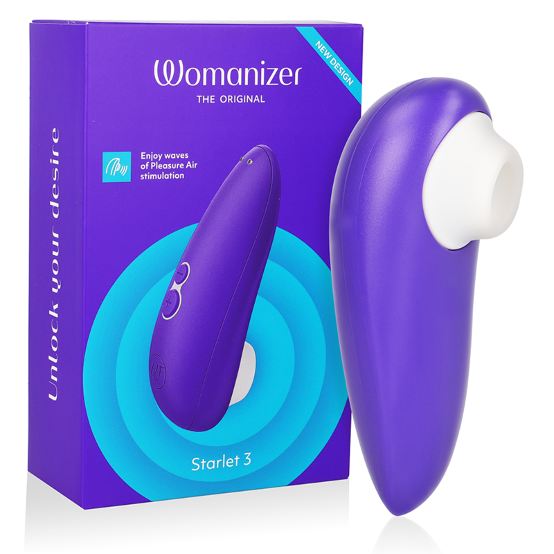 Comprar Womanizer Starlet 3 Indigo – Estimulador Ergonomico Con Tecnologia Pleasure Air-Noxtic