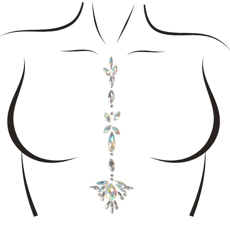 Comprar LEG AVENUE Jade Joya Adhesiva Para El Cuerpo – Diseño Brillante Ideal Para Festivales Y Fiestas-Noxtic
