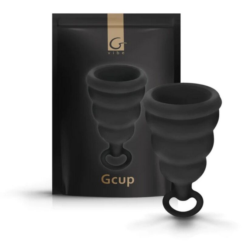 Comprar G-VIBE GCUP Copa Menstrual Negra – Diseño Confortable Para Uso Diario-Noxtic