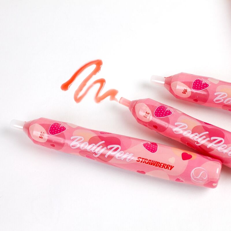 Comprar SECRET PLAY Body Pen Fresa – Juguete Creativo Para Momentos Íntimos Divertidos-Noxtic
