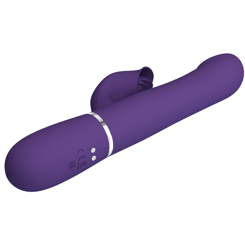 Comprar Pretty Love Zalin Vibrador Rabbit Perlas 4 En 1 Morado – Diseño Ergonómico Con Funcionalidad Innovadora-Noxtic